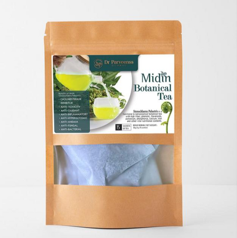 MIDIN BOTANICAL TEA (15 sachets/teabags in ZIPLOCK BAG)