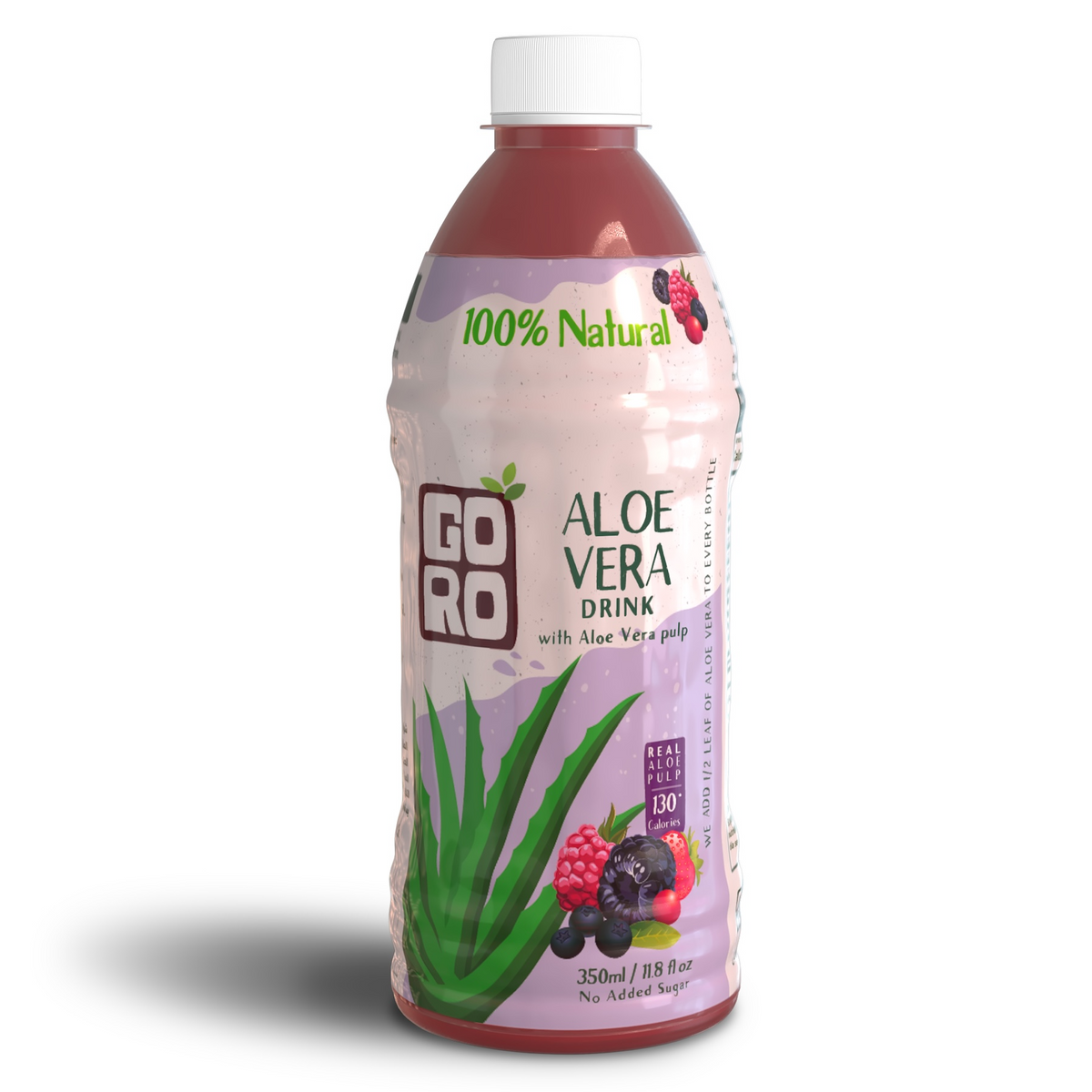 Aloe Vera Drink Mixed Berries No added sugar  Arabian Organics