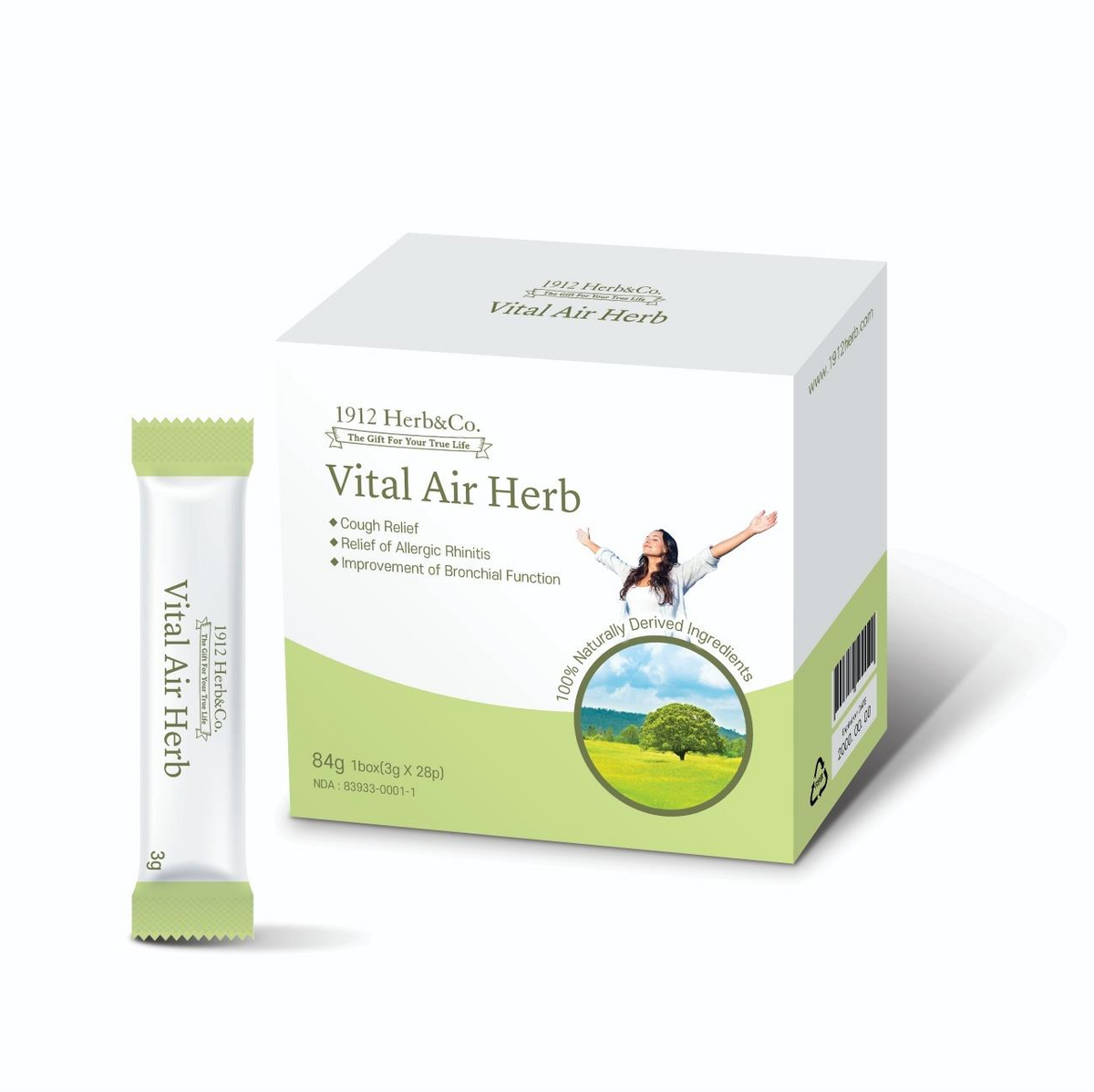 Vital Air Herb - FDA NDC OTC for Bronchial and Lung Health - Arabian ...