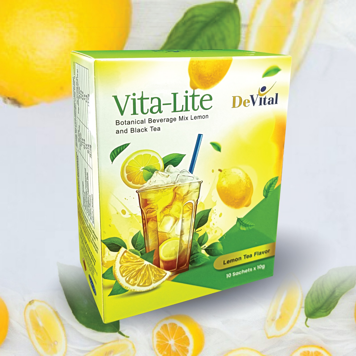 Lemon Black Tea Botanical Beverage – Digestive Support & Detox