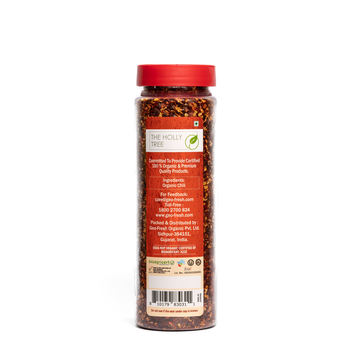 Organic Chili Flakes – Arabian Organics