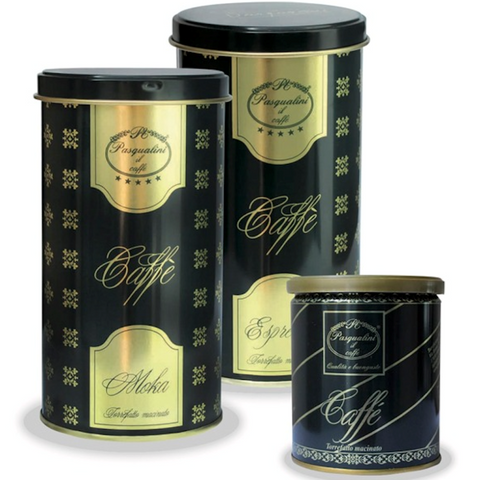 Coffe Grinded Blend for Espresso, Packaged in Can.
