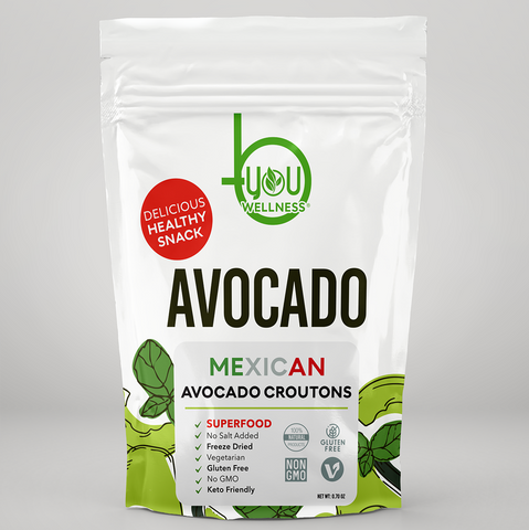 Avocado Croutons (Freeze Dried Product)