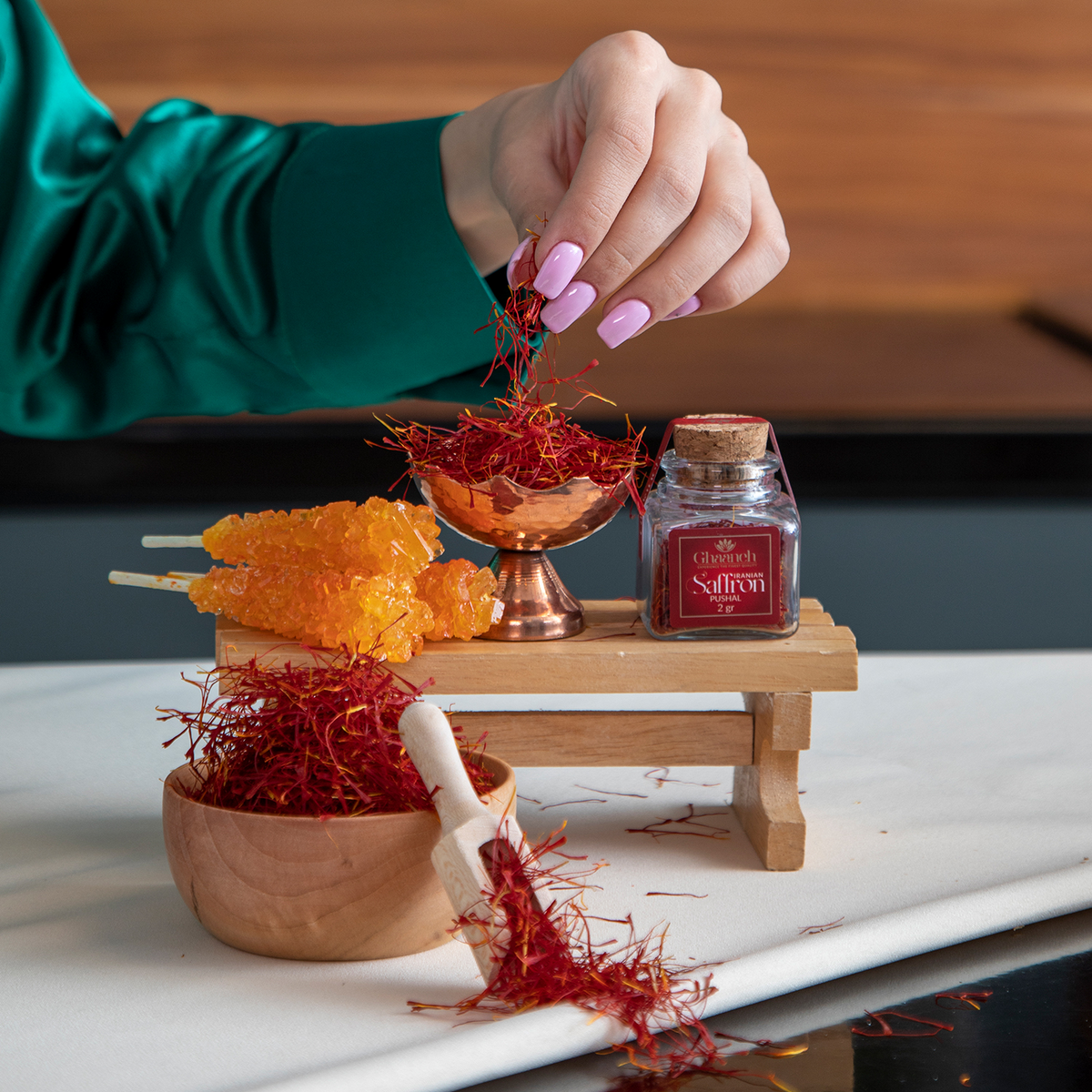 Solo Star Diamond Pushal Saffron (2gr) – Arabian Organics