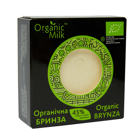 Organic cheese Brynza, fat content 45%, 200g