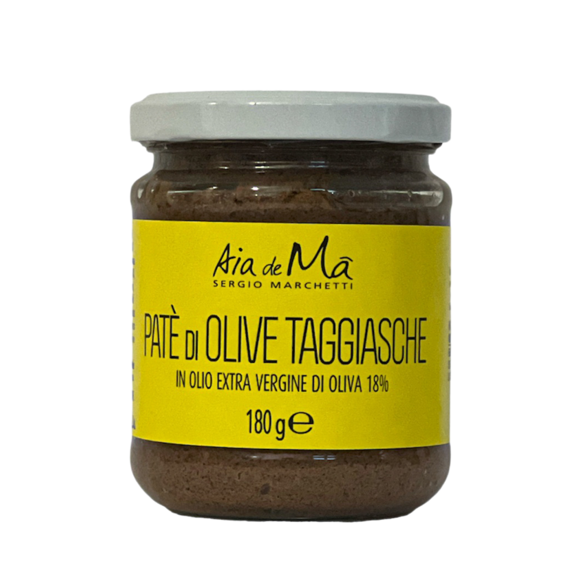 Patè di Olive Taggiasche - Taggiasca Olive Paste in Extra Virgin Olive –  Arabian Organics, image size:1200x1200