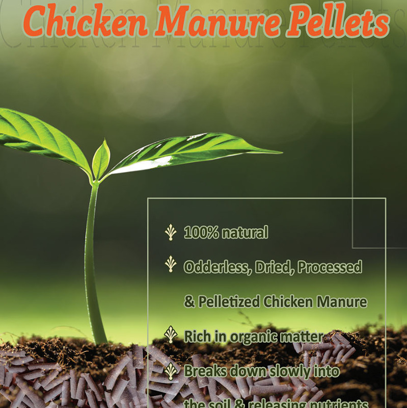 Chicken Manure Pellets Arabian Organics