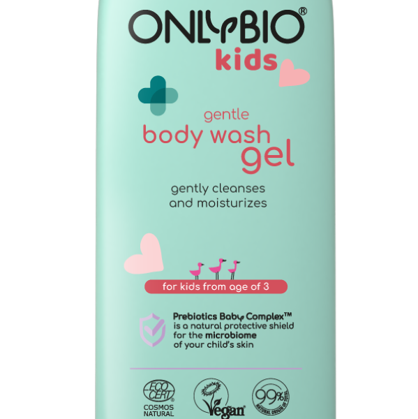 Gentle body wash gel for kids over 3 years old Arabian Organics