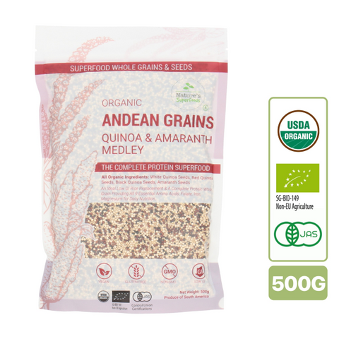Nature's Superfoods Organic Quinoa & Amaranth (Andean Grains Medley)