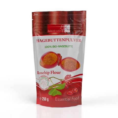 Rosehip flour 120 microns Doy-pack 250 g - Organic product