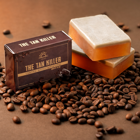 Nittah The Tan Killer 100g - Coffee with Cappuccino - Good Bye to Tan - Nature’s Exfoliant & Darkness Reducer