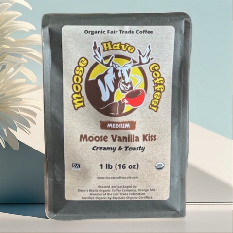 MOOSE HAVE COFFEE! MOOSE VANILLA KISS COFFEE