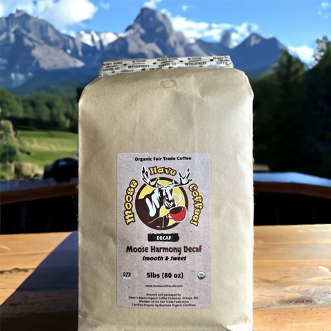 MOOSE HAVE COFFEE! MOOSE HARMONY DECAF COFFEE