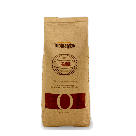 Organic Coffee by Tupinamba (prices in euros)