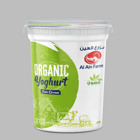 Al Ain Farms Organic Yoghurt 400gm