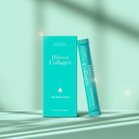 1912 Herb & Co. Hibiscus Collagen (Grand Prix-Winning Collagen with 200% Absorption and 3000x Antioxidant Effect)