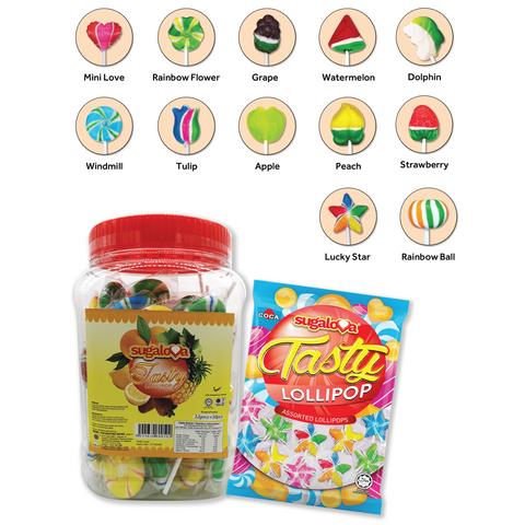 TASTY LOLLIPOP (DISPLAY JAR / BAG)