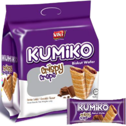 KUMIKO WAFER CREPES - CHOCOLATE