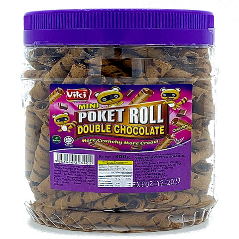 MINI POCKET ROLL - DOUBLE CHOCOLATE
