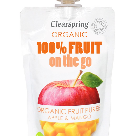 Organic 100% Fruit on the Go - Apple & Mango Purée