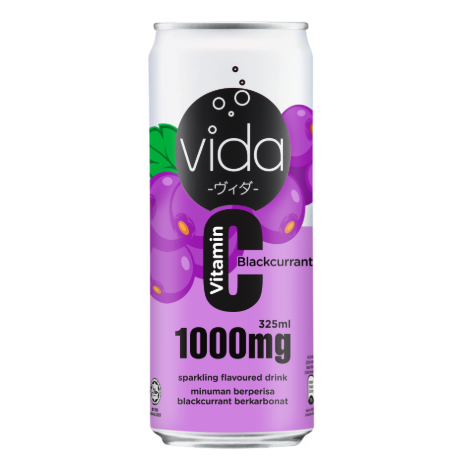 Vida C Blackcurrant Sparkling Drink