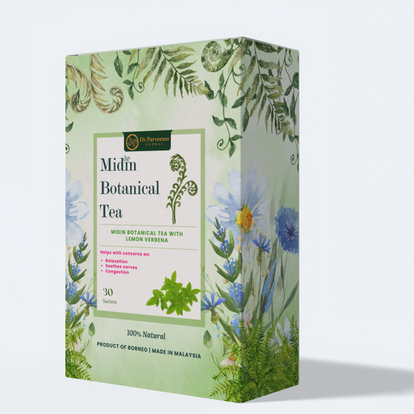 MIDIN BOTANICAL TEA WITH LEMON VERBENA (30 sachets – Arabian Organics
