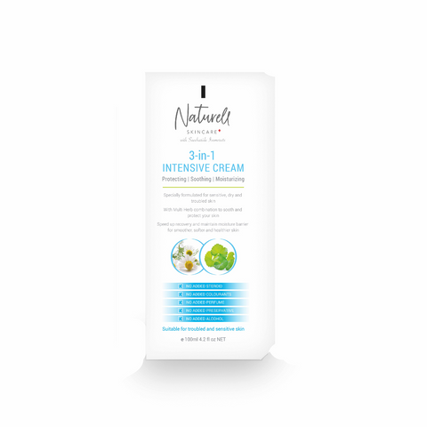 Naturell 3-in-1 Intensive Cream Skincare with Saccharide Isomerate 100ml