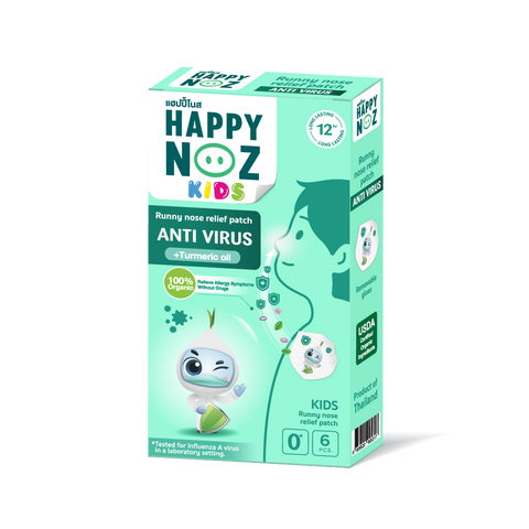 Happy Noz Organic Onion Sticker in Anti Virus Formula