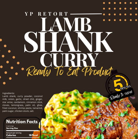 YP RETORT - LAMB SHANK CURRY