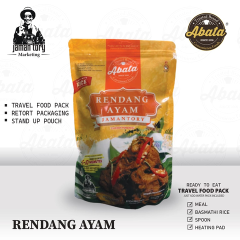 JAMANTORY MARKETING - ( TRAVELPACK - CHICKEN RENDANG )