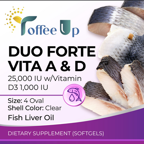 DUO FORTE VITA A & D 25,000 IU w/Vitamin D3 1,000 IU