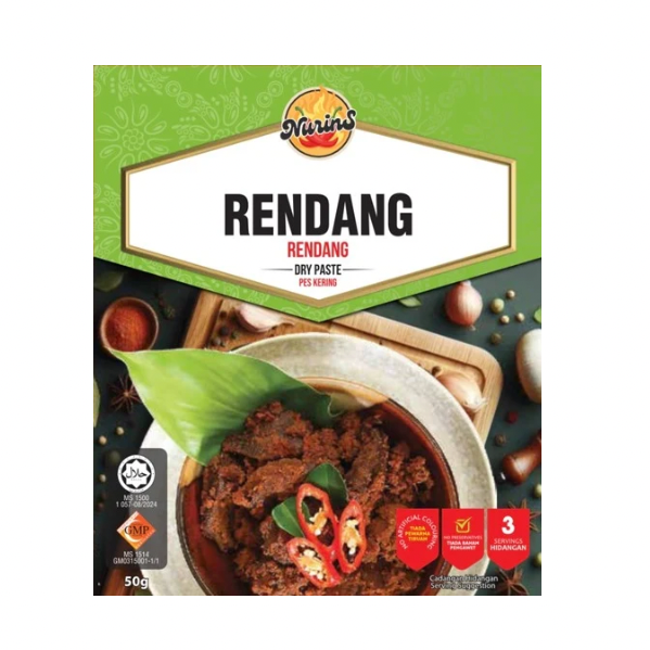 Instant Rendang Paste Rendang Dry Paste – Arabian Organics