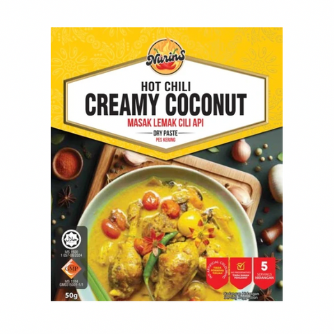 Hot Chili Creamy Coconut Dry Paste (Masak Lemak Cili Api)