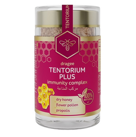 TENTORIUM PLUS on dry honey