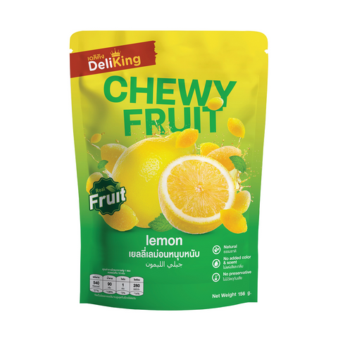 DeliKing Chewy Fruit - Lemon Jelly [Retail Pack : DK01006]