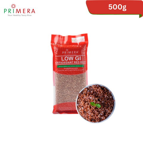 GMO Free  | Primera Low GI Red Rice 500g