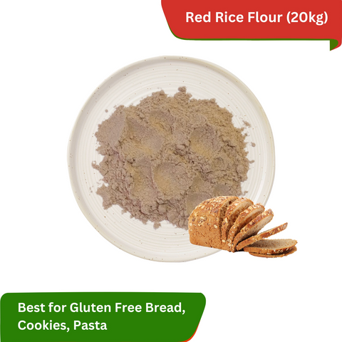 Red Rice Flour| Best for Gluten Free Bread and Cookies