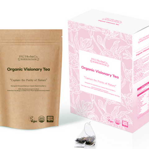 1912Herb&Co. Organic Visionary Tea (Organic Eye Health Functional Teabags)