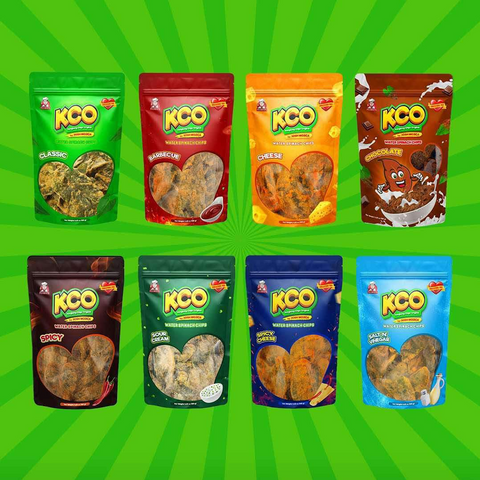 Kangkong (Water Spinach) Chips Original by Josh Mojica