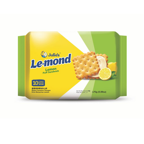 Le-mond Lemon Puff Sandwich 170G