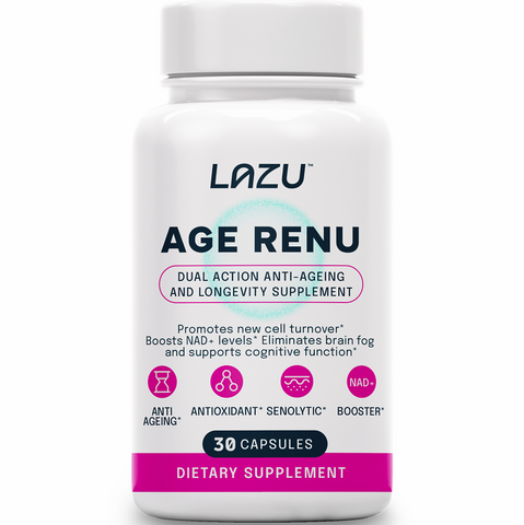 Lazu Age Renu - Dual action Anti-aging and longevity supplement