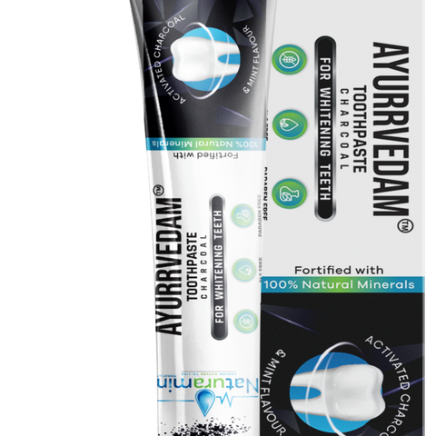 Ayurrvedam Charcoal Toothpaste