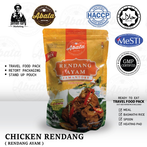 JAMANTORY MARKETING - TRAVELPACK CHICKEN RENDANG