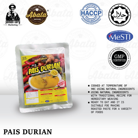 READY TO COOK DURIAN PASTE