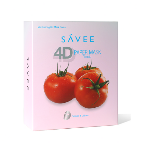 SAVEE 4D PAPER MASK TOMATO 360G (10PCS PACK)