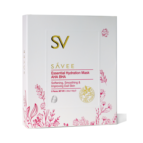 SAVEE ESSENTIAL HYDRATION MASK AHA BHA 250G (5PCS PACK)