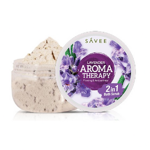 SAVEE LAVENDER AROMATHERAPY 2 IN 1 BATH SCRUB 180G