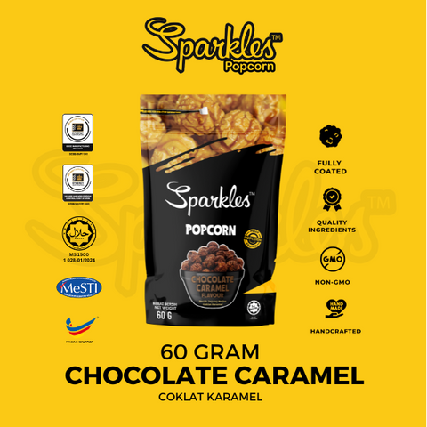 Sparkles Popcorn Chocolate Caramel Flavour