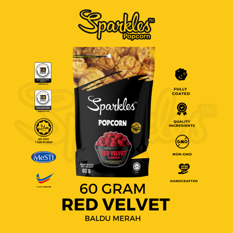 Sparkles Popcorn Red Velvet Flavour