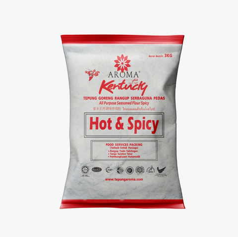 AROMA KENTUCKY FRIED CHICKEN FLOUR- Spicy Flavor 3KG